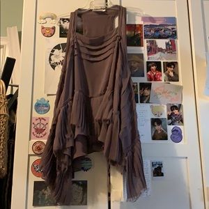 Lush brand sheer purple tank